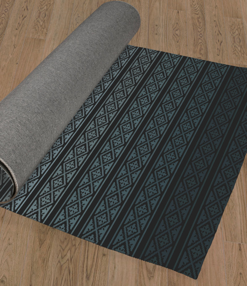 OMBRE BOARDERS Indoor Floor Mat By Kavka Designs