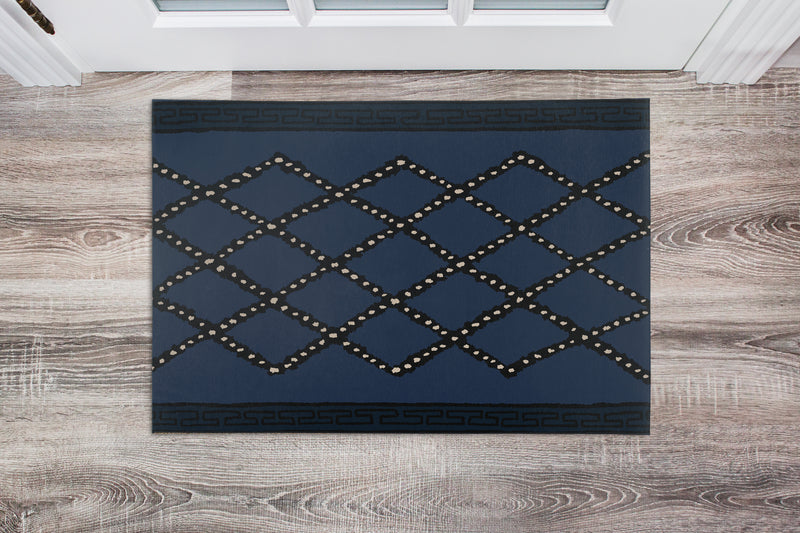 TRELLIS HARLEQUIN Indoor Floor Mat By Kavka Designs