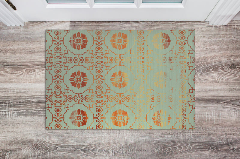 BOHO FALL Indoor Floor Mat By Kavka Designs