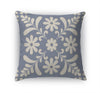 FLORET DENIM BLUE Accent Pillow By Kavka Designs