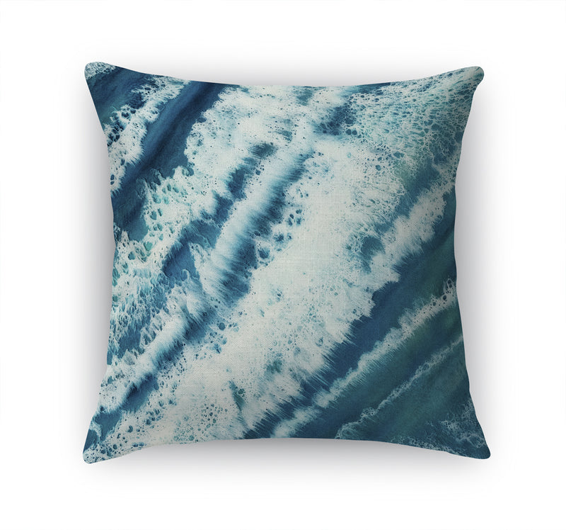 TROPICAL WAVES Accent Pillow By Christina Twomey