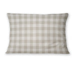 GINGHAM Linen Throw Pillow By Kavka Designs