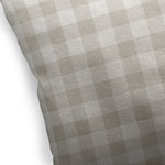 GINGHAM Linen Throw Pillow By Kavka Designs