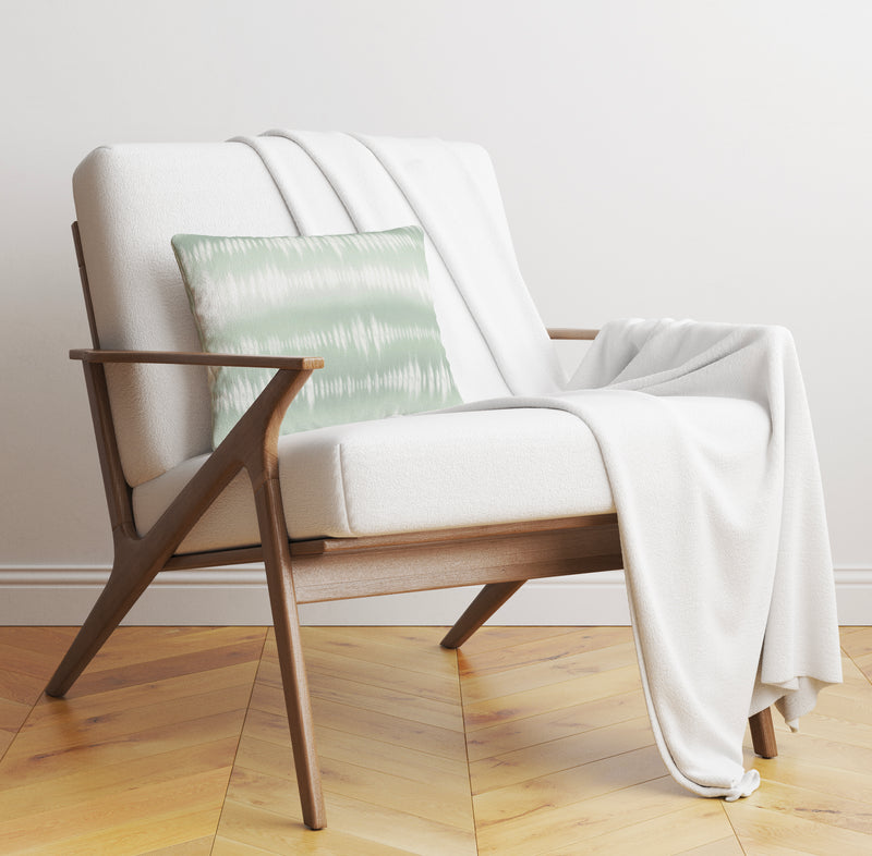STRIPED TIE DYE Linen Throw Pillow By Kavka Designs