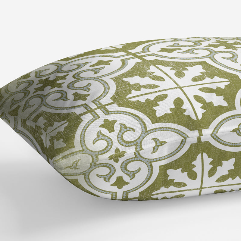 MOROCCAN FADE Linen Throw Pillow By Kavka Designs