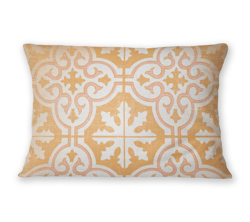 MOROCCAN FADE Linen Throw Pillow By Kavka Designs