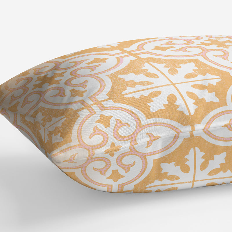 MOROCCAN FADE Linen Throw Pillow By Kavka Designs