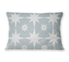 STAR STRUCK BLUE Linen Throw Pillow By Kavka Designs