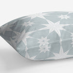 STAR STRUCK BLUE Linen Throw Pillow By Kavka Designs