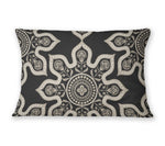 MULTI MANDELA BOLD Linen Throw Pillow By Kavka Designs