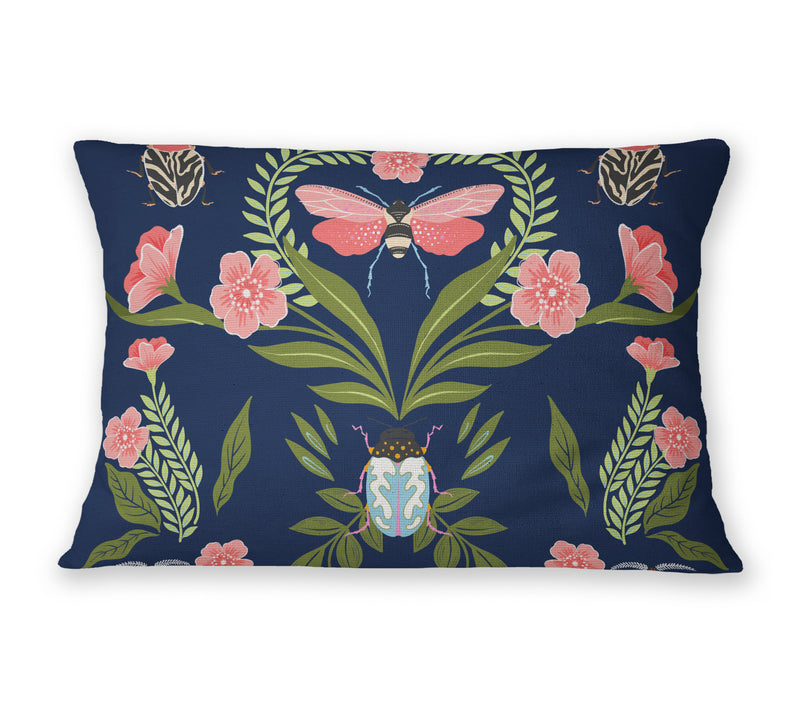 BUGGED Linen Throw Pillow By Kavka Designs