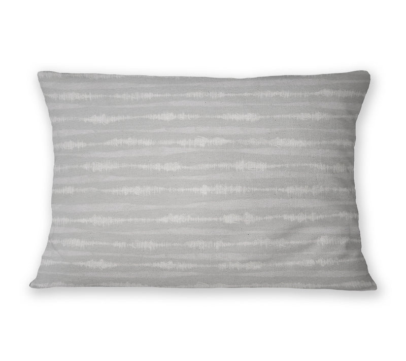 TIE-DYE STRIPE Linen Throw Pillow By Jenny Lund
