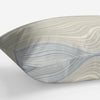BUTTE WAVE Linen Throw Pillow By Jenny Lund