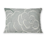 TURKEY TAIL Linen Throw Pillow By Jenny Lund