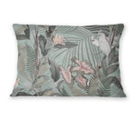 TROPICAL JUNGLE Linen Throw Pillow By Marina Gutierrez