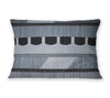 DECOMETRIC Linen Throw Pillow By Marina Gutierrez