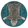 SNOW LEOPARD Kitchen Mat By Kavka Designs