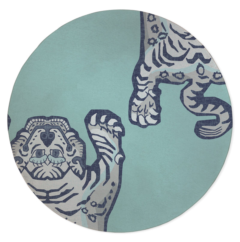 TIBETAN TIGER Kitchen Mat By Kavka Designs