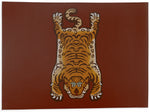 TIBETAN SNOW TIGER Kitchen Mat By Kavka Designs