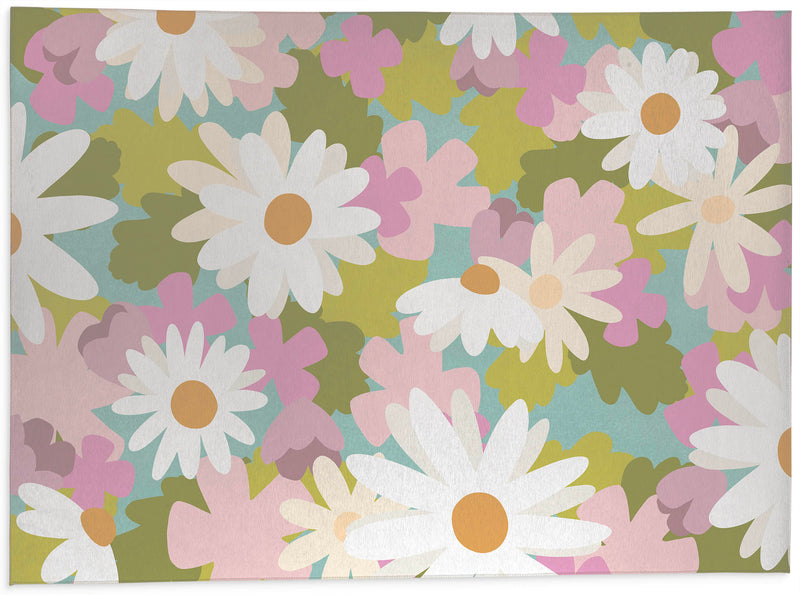 FLOWER POWER Kitchen Mat By Kavka Designs