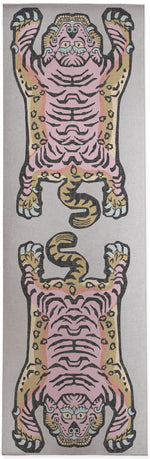 TIBETAN SNOW TIGER Kitchen Mat By Kavka Designs