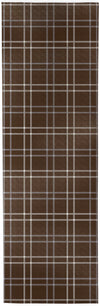 COASTAL PLAID Kitchen Mat By Kavka Designs