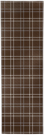 COASTAL PLAID Kitchen Mat By Kavka Designs