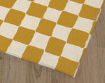 PAINTED CHECKS Kitchen Mat By House of Haha