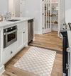PAINTED CHECKS Kitchen Mat By House of Haha