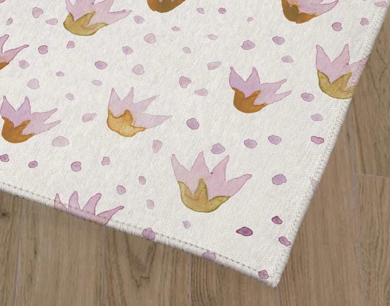 TINY BLOOMS Kitchen Mat By House of Haha
