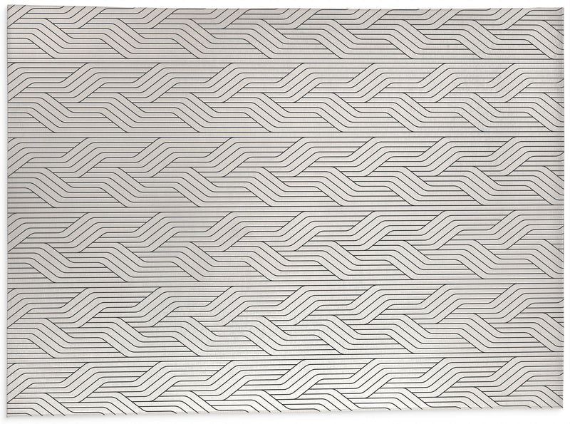 ART DECO WEAVE Kitchen Mat By House of Haha