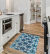 TIE DYED DIAMOND PATTERN Kitchen Mat By House of Haha