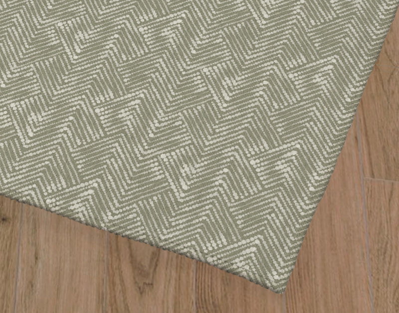 DIPPED HERRINGBONE Kitchen Mat By Kavka Designs