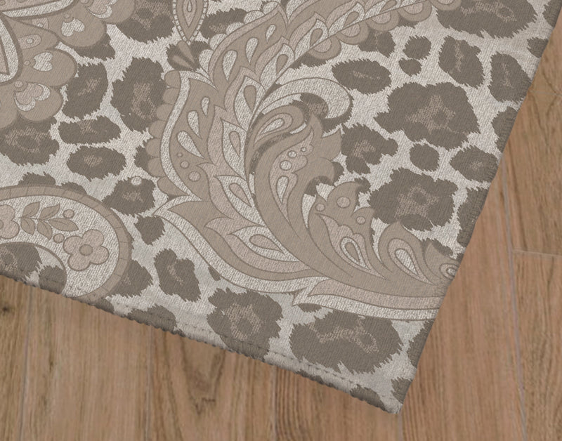 CHEETAH PAISLEY Kitchen Mat By Kavka Designs