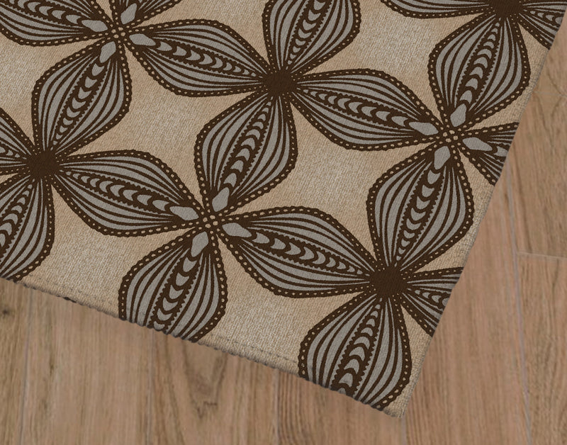 DOGWOOD FLOWER Kitchen Mat By Kavka Designs