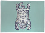 TIBETAN SNOW TIGER Kitchen Mat By Kavka Designs