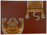 TIBETAN TIGER Kitchen Mat By Kavka Designs