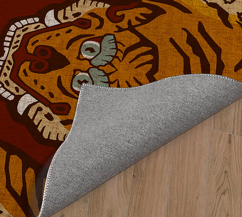 TIBETAN TIGER Kitchen Mat By Kavka Designs