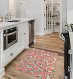 RUBY RED GRAPEFRUIT Kitchen Mat By Kavka Designs