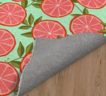 RUBY RED GRAPEFRUIT Kitchen Mat By Kavka Designs