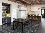 BOHO COTTAGE SIA CHARCOAL Kitchen Mat By Kavka Designs