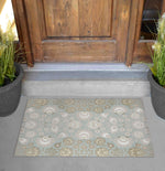 FOLK FLORAL Outdoor Mat By Kavka Designs