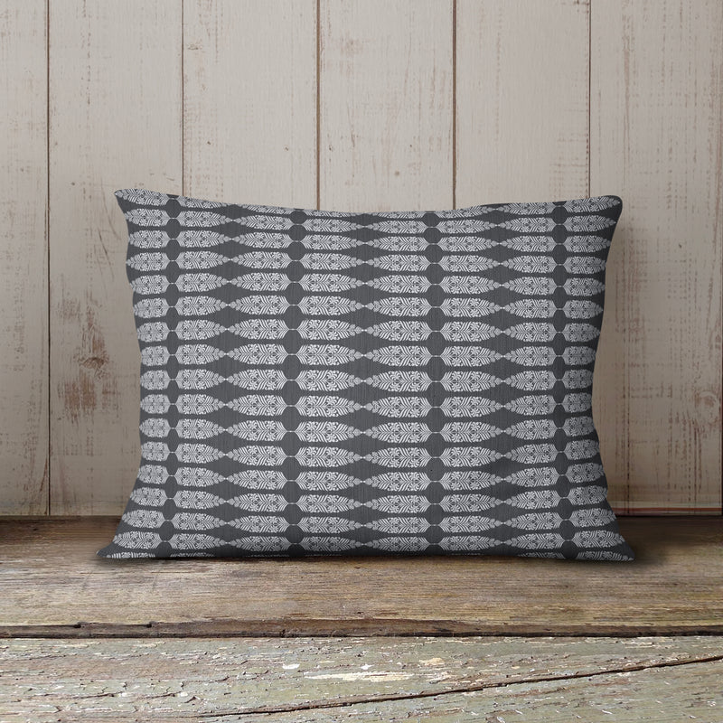 FEATHER Outdoor Lumbar Pillow By Kavka Designs