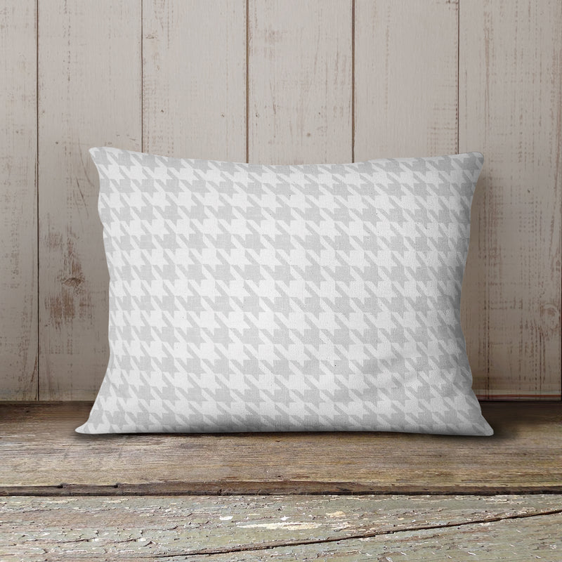 HOUNDSTOOTH Outdoor Lumbar Pillow By Kavka Designs