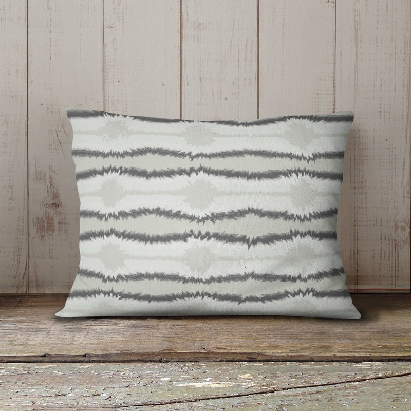 CRYSTAL STRIPE Outdoor Lumbar Pillow By Kavka Designs