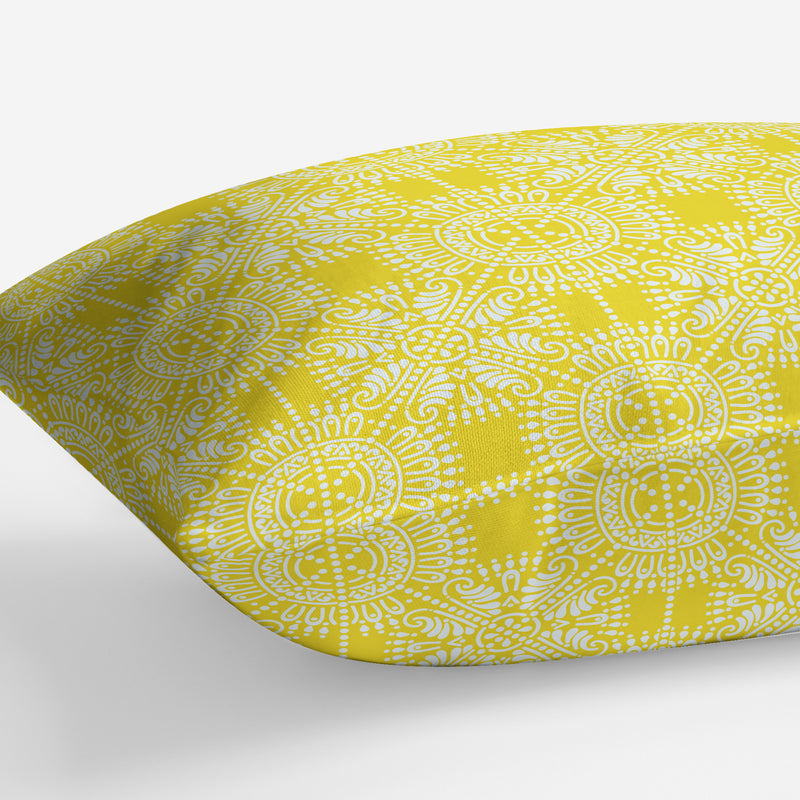 MEDALLION Outdoor Lumbar Pillow By Kavka Designs