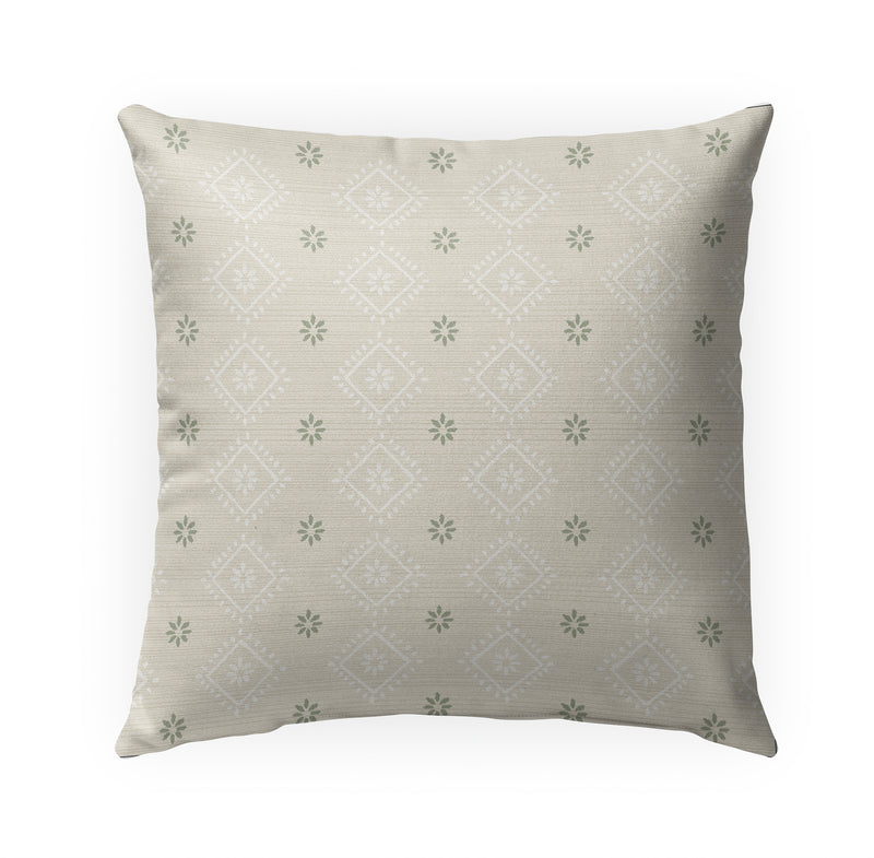 AYANNA IVORY Outdoor Pillow By Kavka Designs