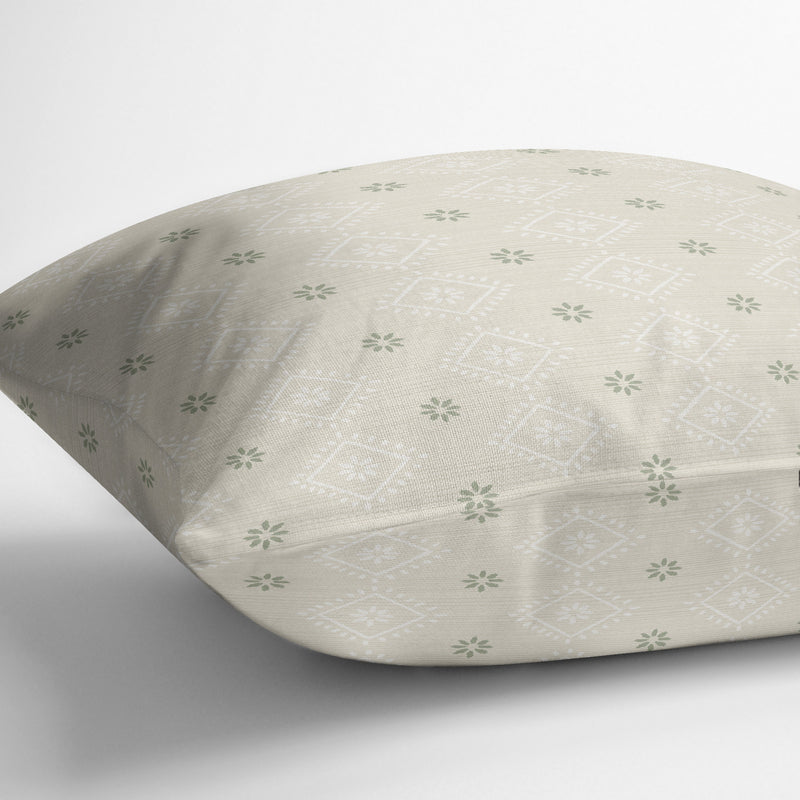 AYANNA IVORY Outdoor Pillow By Kavka Designs