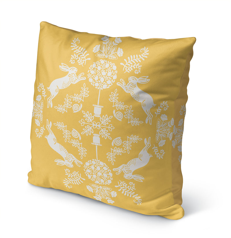 BUNNY HOP Outdoor Pillow By Kavka Designs