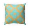 MEDALLION GEO YELLOW Outdoor Pillow By Kavka Designs